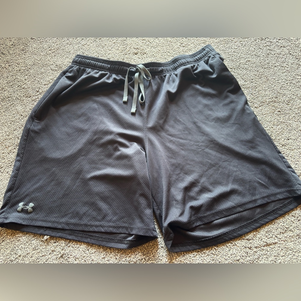 Under Armour black Athletic Shorts